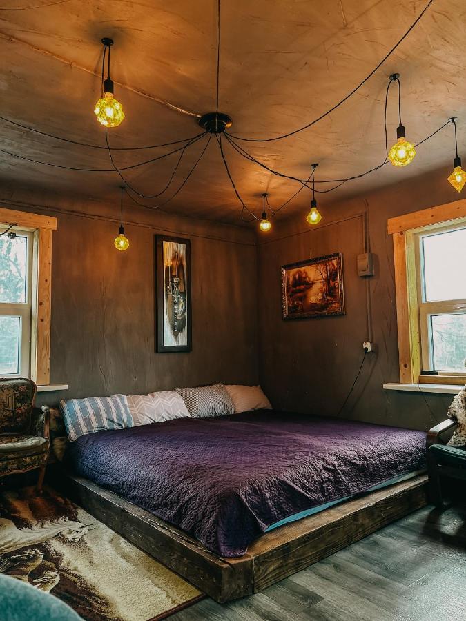 Private Farm Jakuzzi Sauna In The Forest Talsi Exterior photo